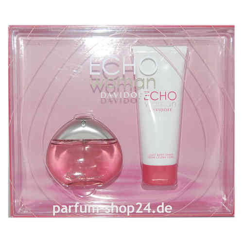 Echo Woman Geschenk-Set von Davidoff - Eau de Parfum Spray EdP 30 ml