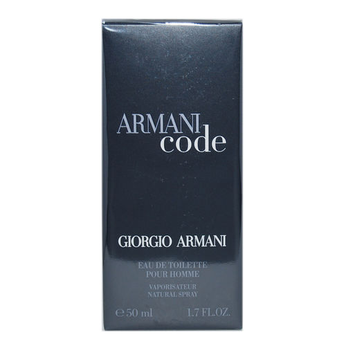 Code Homme von Giorgio Armani - Eau de Toilette Spray EdT 50 ml
