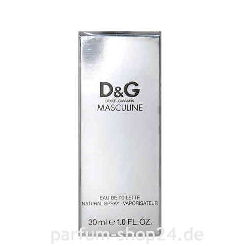 D&G Masculine von Dolce & Gabbana - Eau de Toilette Vapo EdT 30 ml ***Rarität***