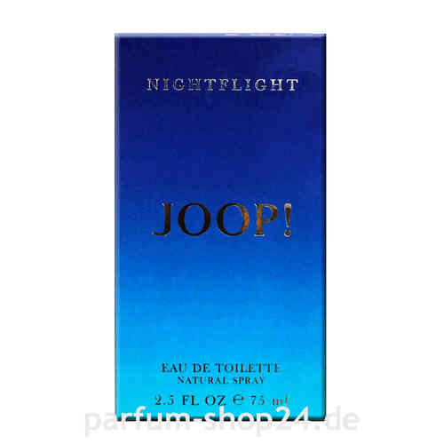Joop Nightflight von Joop - Eau de Toilette Spray EdT 75 ml *** Rarität ***