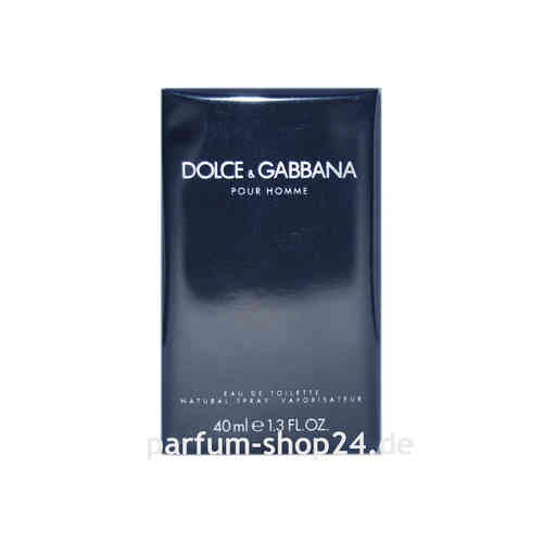 D&G pour Homme von Dolce & Gabbana - Eau de Toilette Spray EdT 40 ml