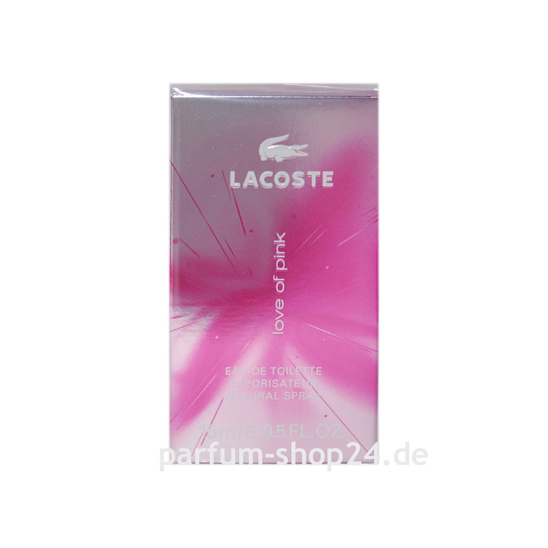 Love of Pink von Lacoste - Eau de Toilette Spray EdT 15 ml *** Rarität ***