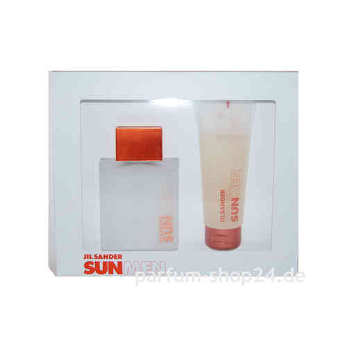 Sun Men Geschenk-Set von Jil Sander – Eau de Toilette Spray EdT 75 ml