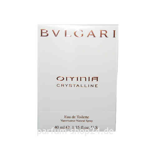 Omnia Crystalline von Bvlgari - Eau de Toilette Spray EdT 25 ml
