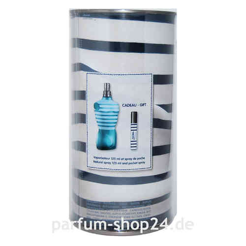 Le Male Geschenk-Set von Jean Paul Gaultier - Eau de Toilette Spray EdT 125 ml + EdT 9 ml