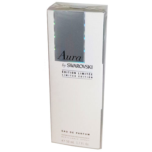 Aura von Swarovski - Eau de Parfum Spray EdP 50 ml - Refillable - Limited Edition *** Rarität ***
