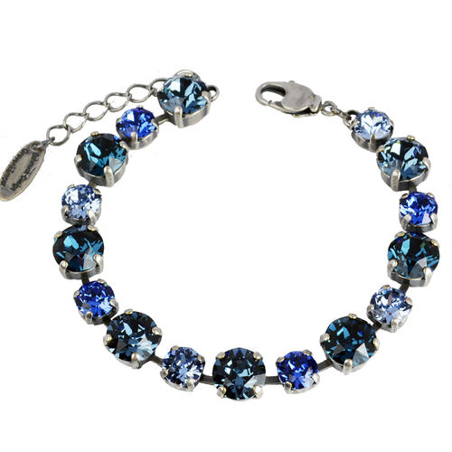 Grevenkämper Bracelet Swarovski Crystal blue Sapphire Montana Denim Blue